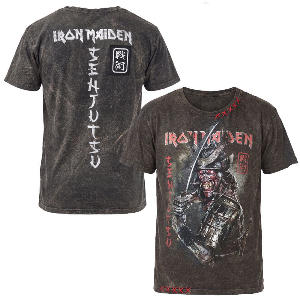 IRON MAIDEN - (11月 来日 記念 ) - Eddie Seal Rex New Marlite Oro / パッチ加工 / バックプリントあり